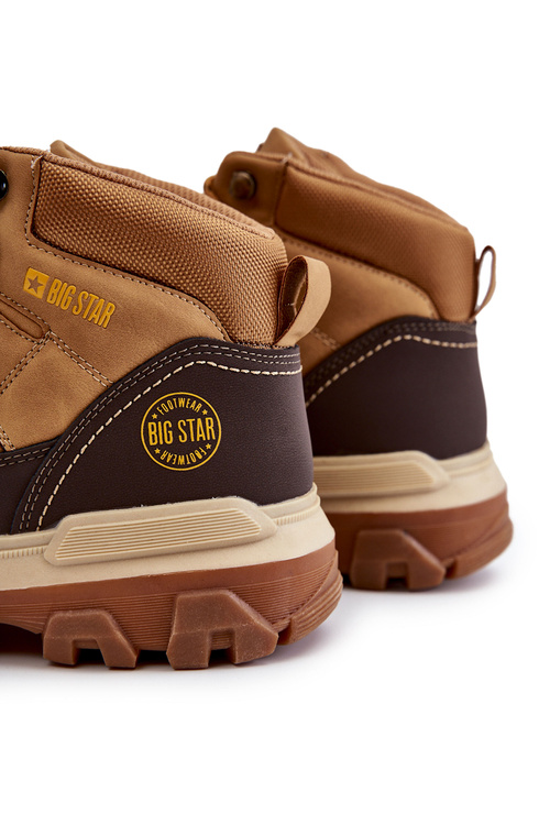 Pánské boty Memory Foam Big Star KK174119 Velbloud