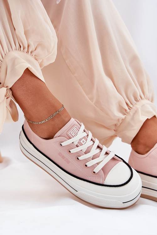 Dámské Tenisky Big Star NN274207 Růžové