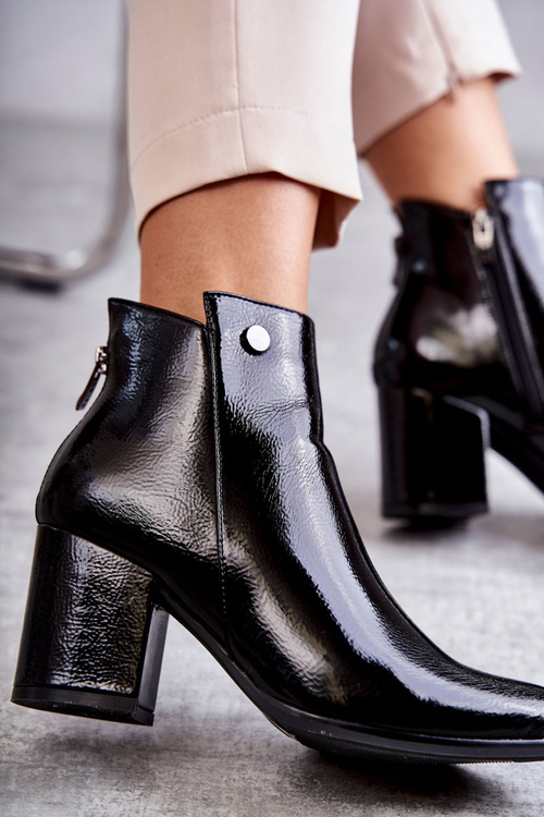 Dámske lakované topánky pre Slider La.Fi 260039b-La Black