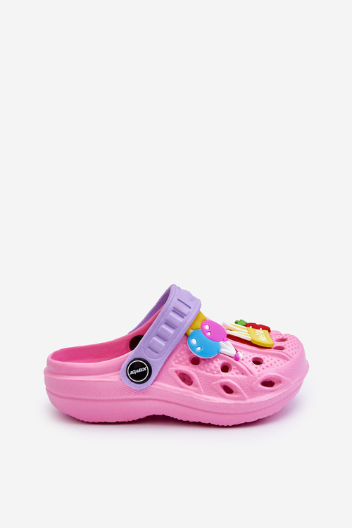 Dětské pěnové lehké sandály Crocs růžové Sweets