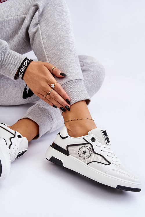 Dámske športové topánky Veľká hviezda LL274440 Biela a čierna