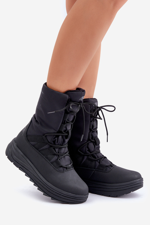 Dámské Sněhule INUA S Izolací Primaloft 4F 4FRAW24FSBSF012 Černé