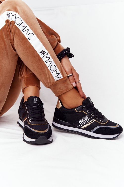 Dámské Tenisky Memory Foam Big Star HH274272 Černé