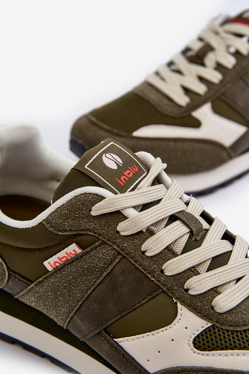 Mužské tenisky INBLU IU000005 Tmavě zelené