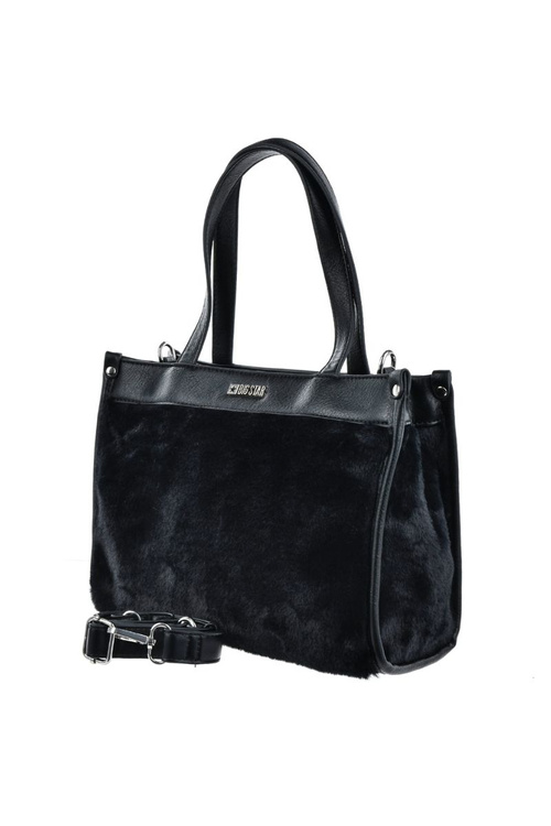 Taška Kufor S Kožušinou Big Star OO574067 Čierna