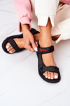 Dámske športové sandále Lee Cooper LCW-22-34-0961 čierna