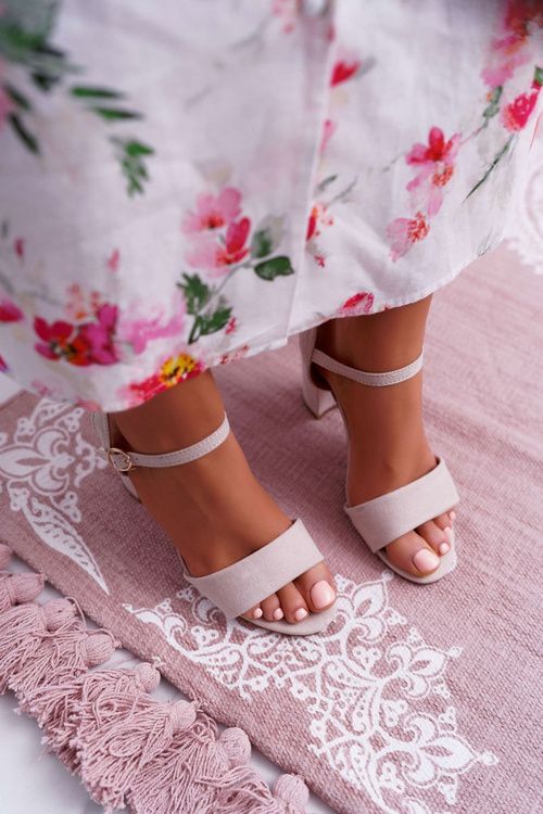 Dámské Sandály semišové béžové Baloo