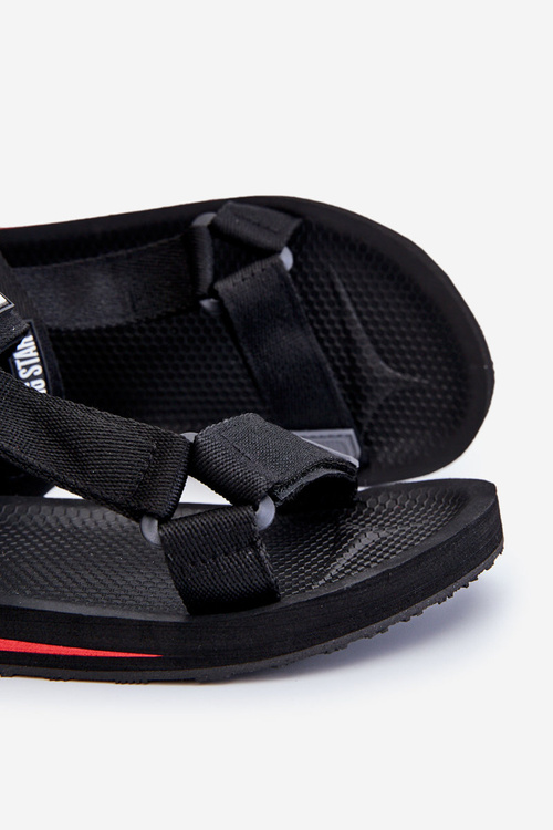 Pánske suchý suchý sandál Big Star DD174717 Čierna