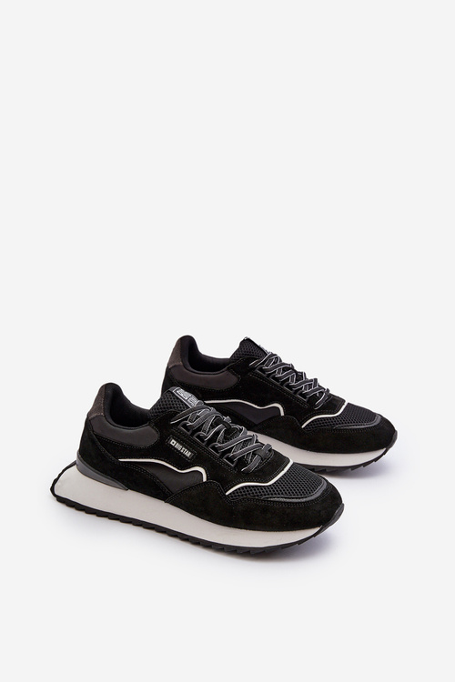 Pánské tenisky Big Star NN174321 s paměťovou pěnou Černé