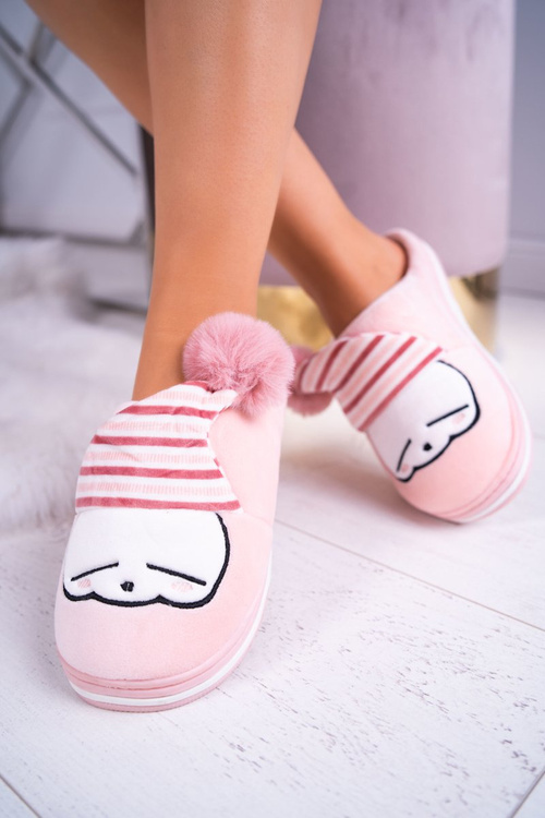 Dámské papuče Domácí růžove Mashimaro