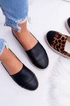 Dámské Espadrilky Černé Flaty
