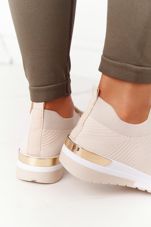 Tenisky tenisky športové topánky Beige Adeyla