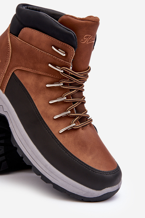 Mužské Trekové Boty Maraena Hnědé Trapery