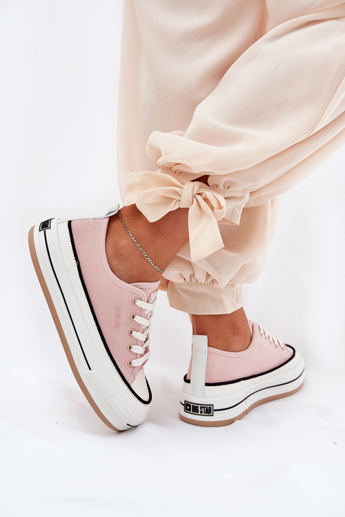 Dámské Tenisky Big Star NN274207 Růžové