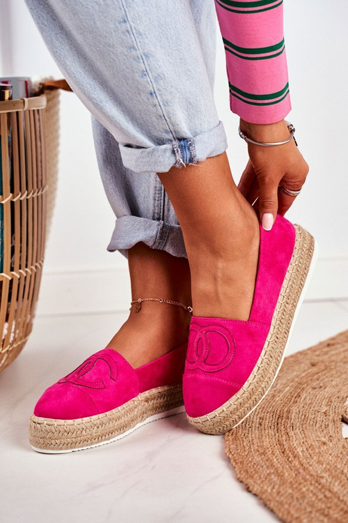 Dámské Espadrilky Fuchsie Febi