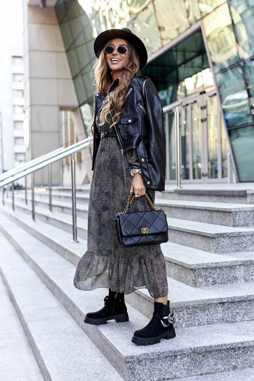 Dámské Teplé Pérka Boty Černé Visione