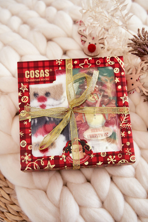 Dámská sada vánočních ponožek 4-balení Cosas