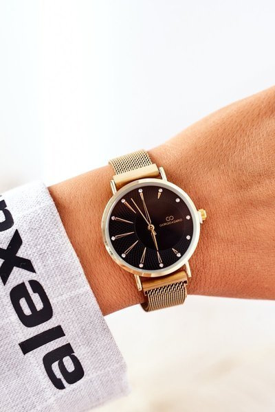 Hodinky Na Náramku Mesh Giorgio&Dario Zlaté