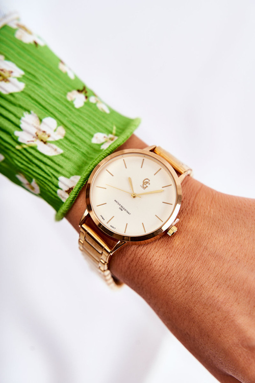 Módne dámske hodinky GG Luxe Golden