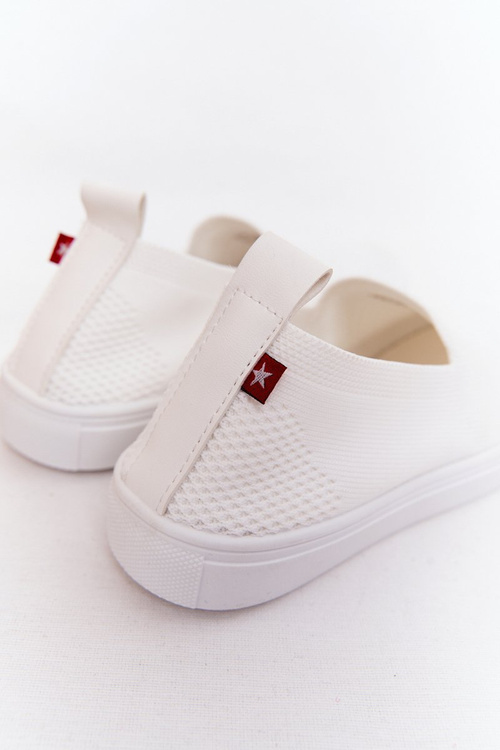Dětské Nazouvací Tenisky Slip-On Big Star HH374105 Bílé