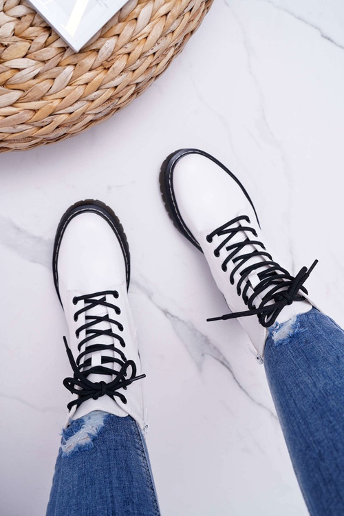 Dámske topánky topánok biele bary 56-5