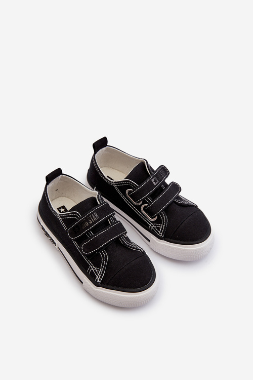 Detské Tenisky Na Zapínanie Big Star LL374015 Čierne