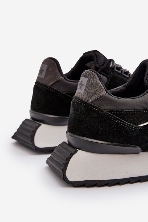 Pánske tenisky Big Star NN174321 so systémom pamäťovej peny Čierne