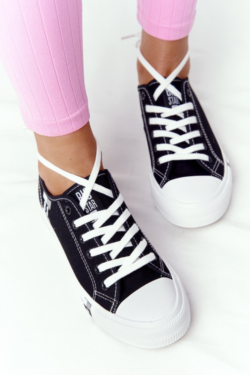 Klasické Dámské Tenisky BIG STAR HH274108 Černé