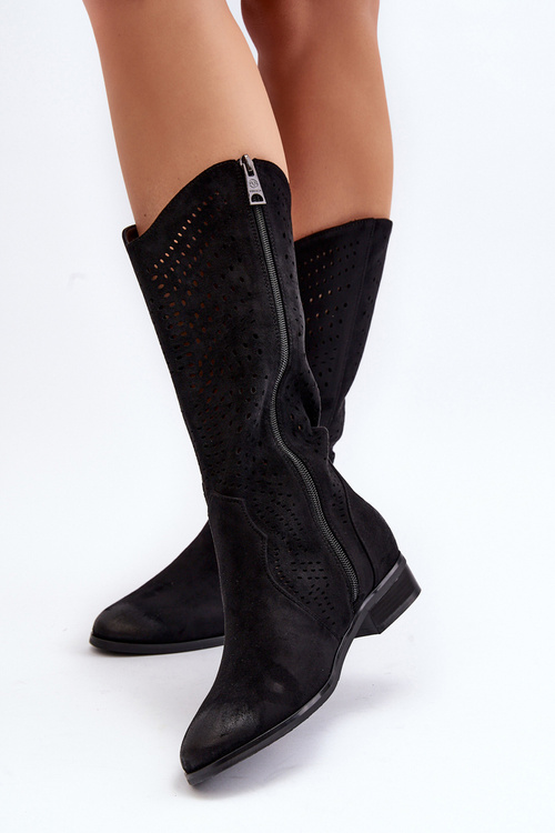 Zazoo 3403 Prosklené Dámske Topánky S Nízkym Podpätkom Hnedé