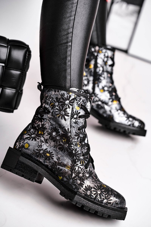 Dámské Kotníkové Boty Kožené Maciejka 04869-38