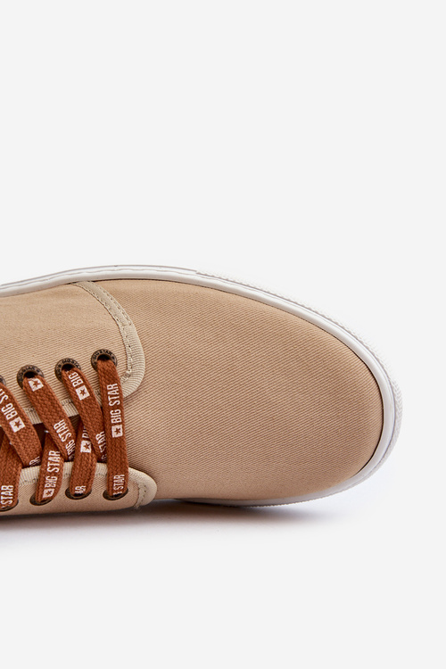 Pánské tenisky Big Star NN176001 Memory Foam System Beige