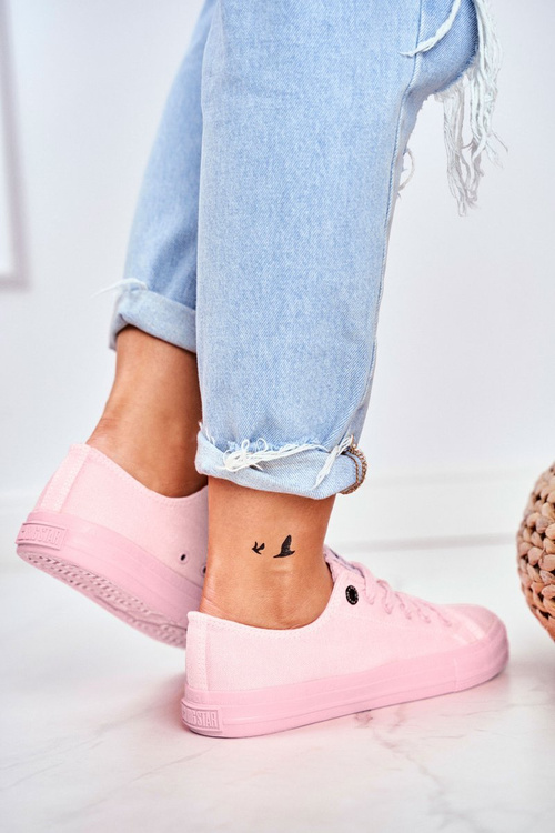 Dámské Tenisky Big Star DD274443 Světle Růžové