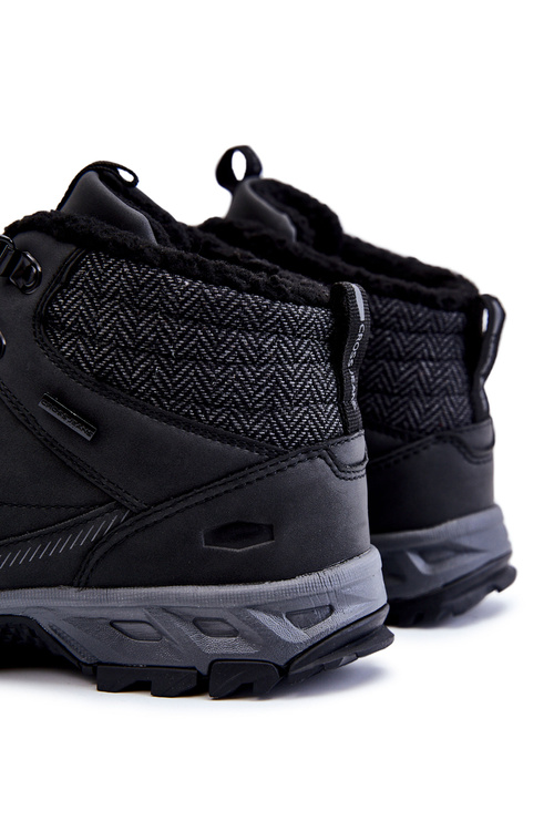 Pánske izolované topánky krížové džínsy KK1R4022C Black Trekking Shoes