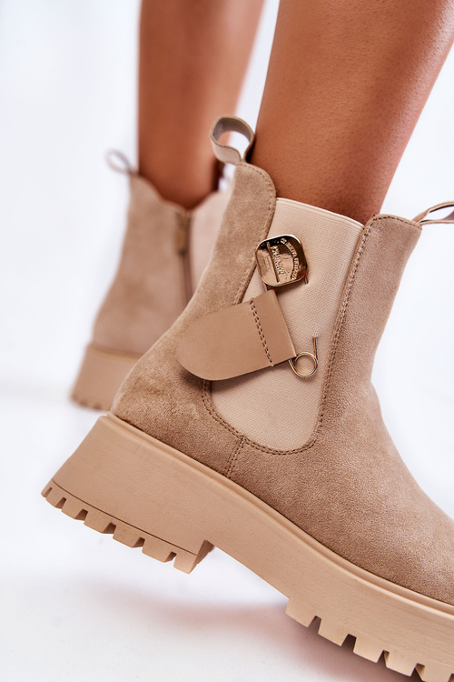 Suve izolované topánky tmavé beni magnis