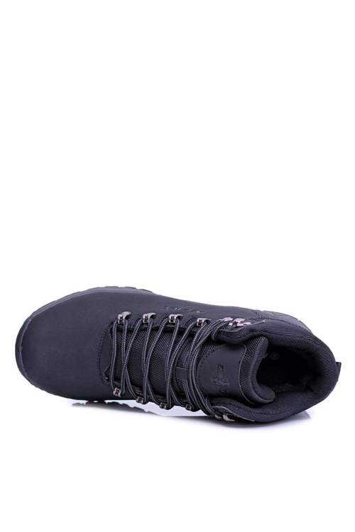 Pánské trekkingové boty zahřátý černé Carlito