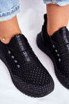 Dámske športové topánky tenisky Big Star Black FF274962