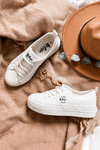Tenisky na platformě Lee Cooper LCW-22-31-0837L Bílý