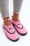 Dámske vodné topánky růžové Big Star NN274A800
