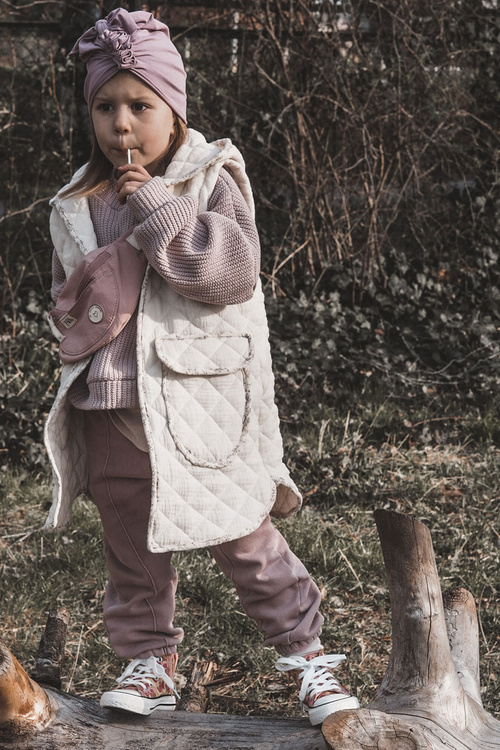 Detské vysoké tenisky pre ružovo-žltý posúvač Filimon