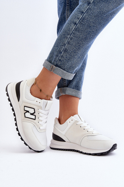 Dámske biele športové tenisky Alettesa