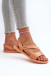 Dámské Sandály S Brokátem 82429 Ipanema Vibe Sandal Fem Oranžové