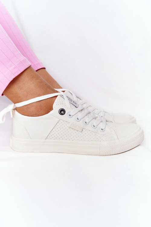 Dámska veľká hviezda HH274017 Biele tenisky
