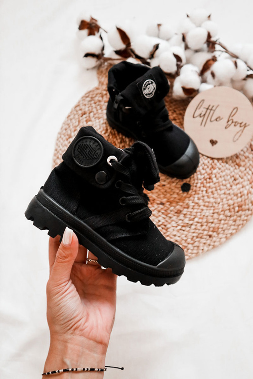 Dětské vysoké tenisky Černe Tobby