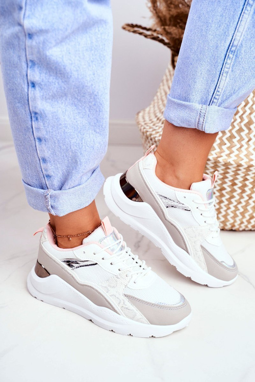 Dámská Sportovní Obuv Sneakers bílá Martina