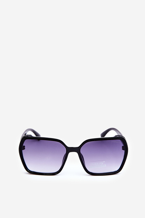 Dámské černé sluneční brýle s UV400 ochranou