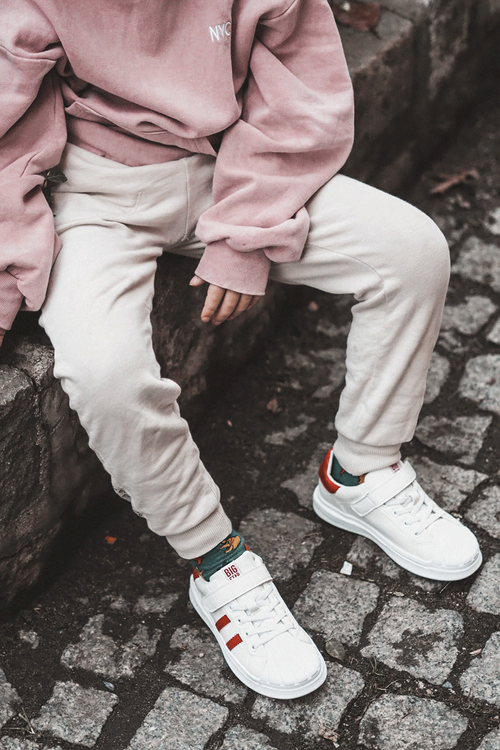 Veľká hviezda pre športy pre suchý zips biely GG374020