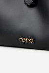 Nákupná taška s sponou NOBO BAG6010-020 Čierna