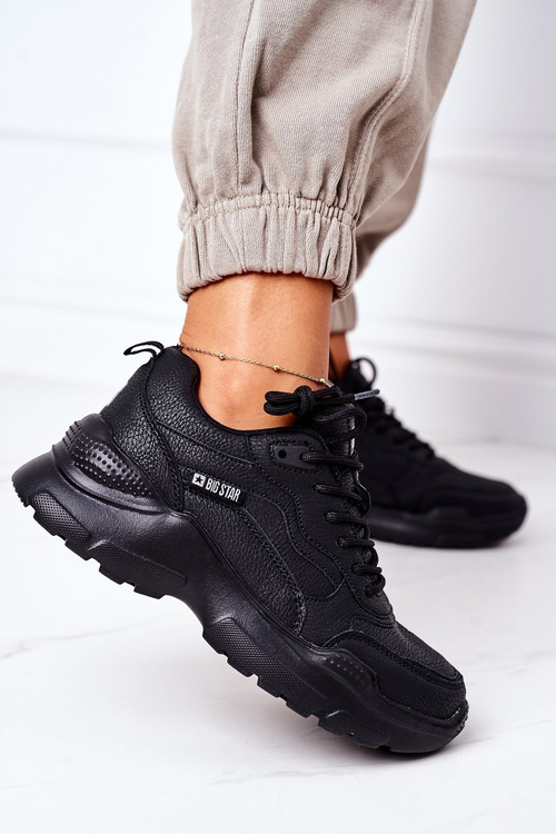 Dámská Sportovní Obuv Sneakers Big Star EE274462 Černé
