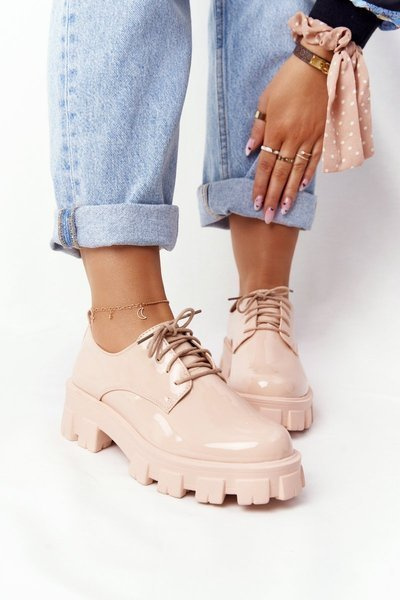 Dámske topánky Oxford na nahej platforme imogen