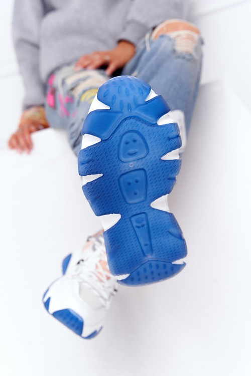 Sportovní Obuv Na Velkých Podrážkách GOE HH2N4034 Bílé-Růžové